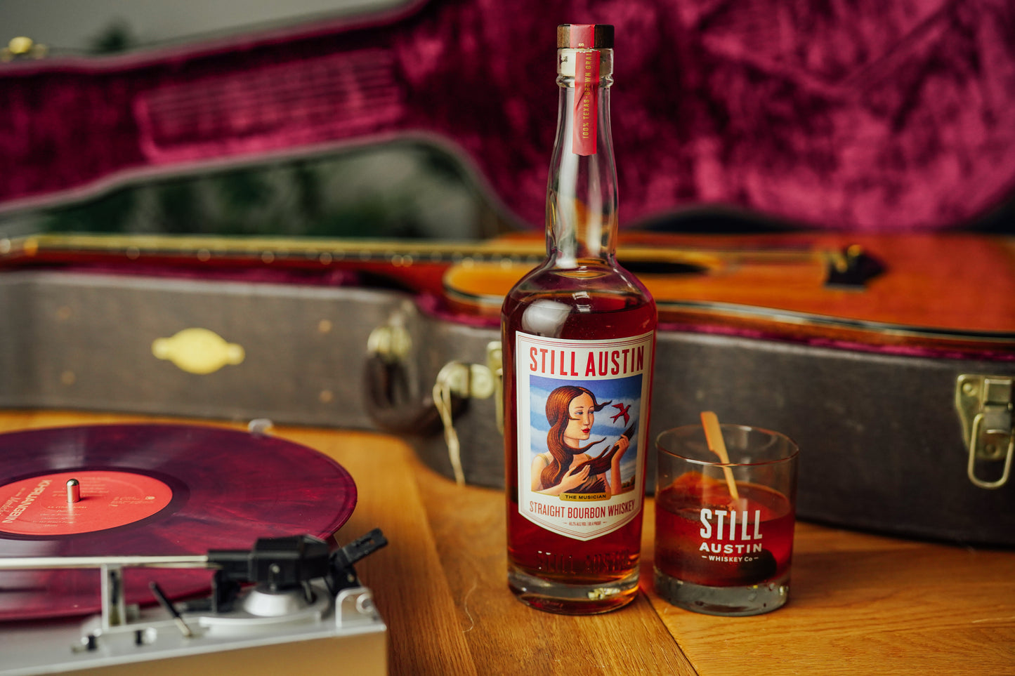 Still Austin Straight Bourbon Whiskey, "The Musician"