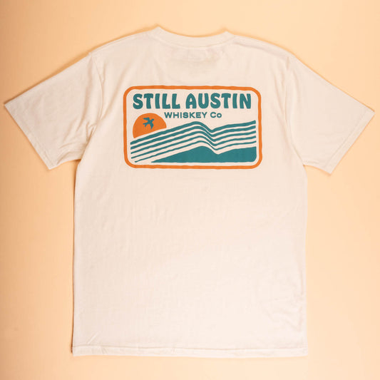 Heat Wave T Shirt - Vintage White