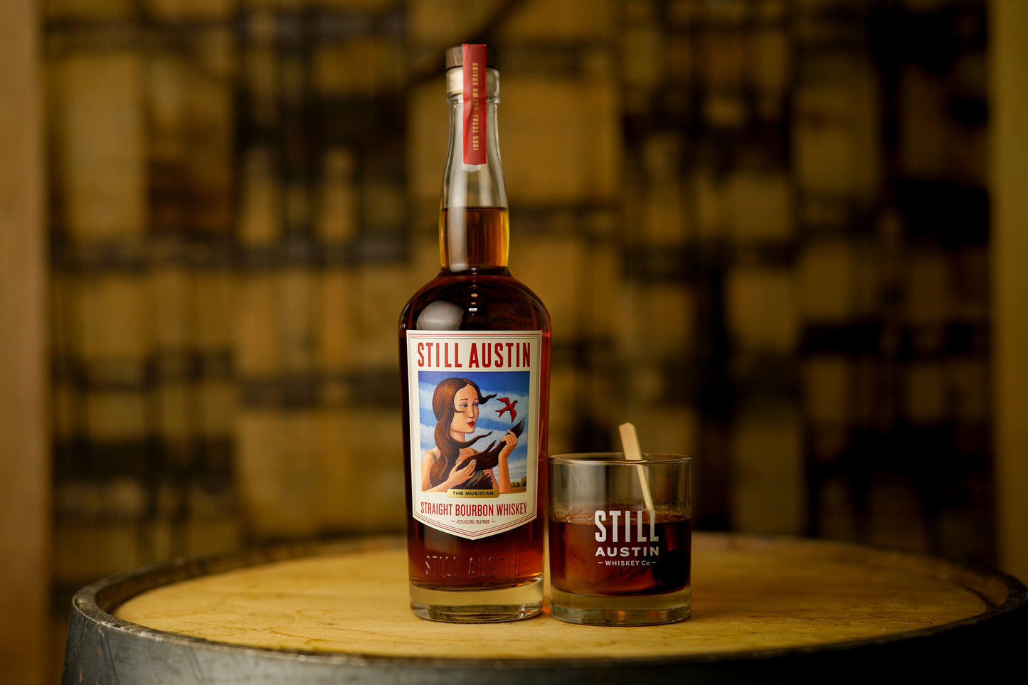 Still Austin Straight Bourbon Whiskey, "The Musician"