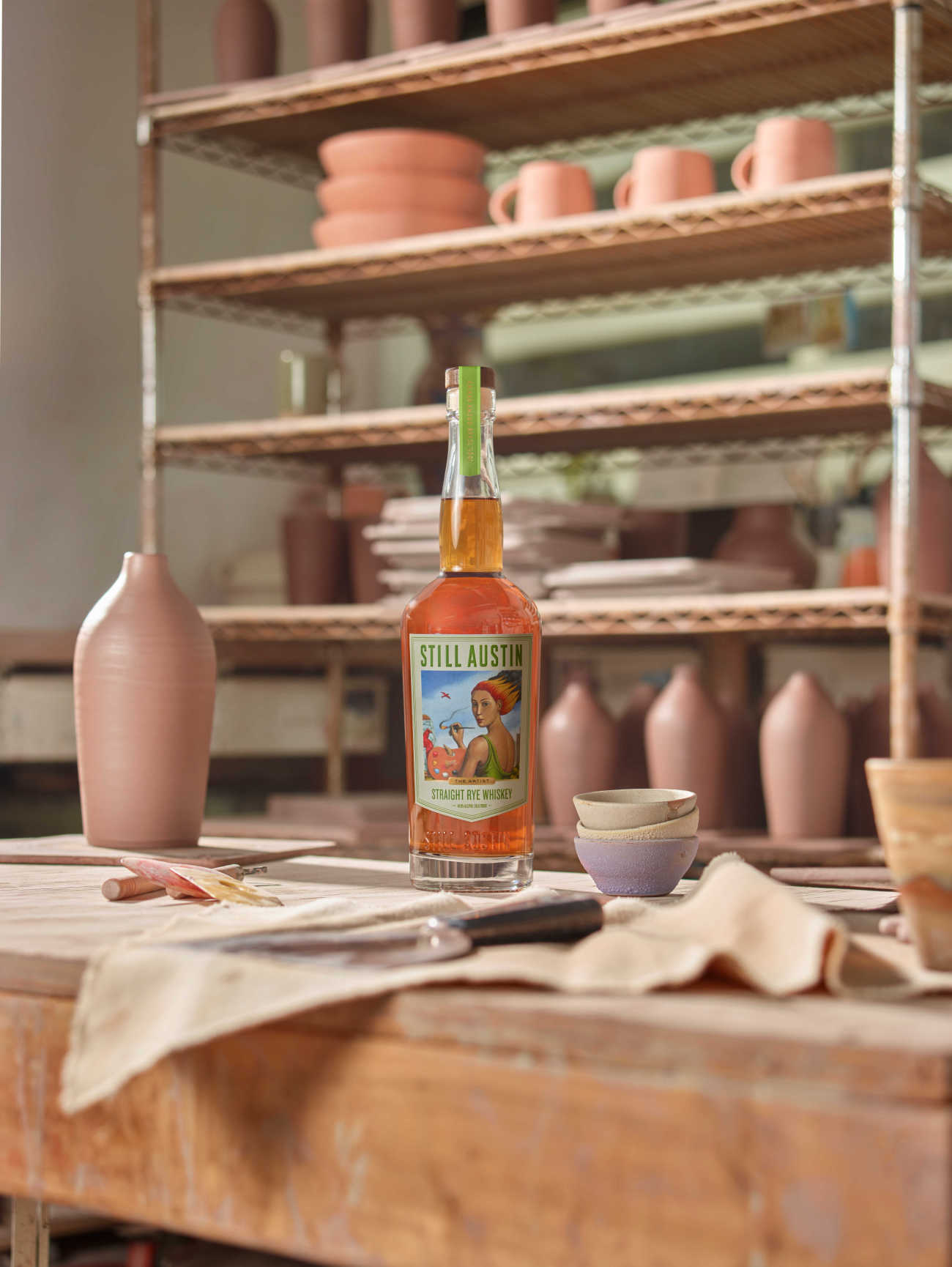 Still Austin Straight Rye Whiskey, "The Artist"