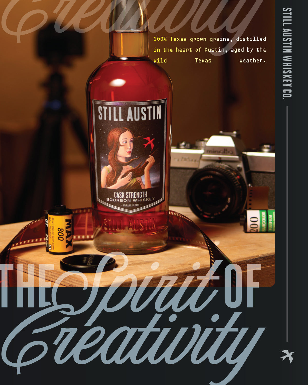 Still Austin Cask Strength Bourbon Whiskey – Shop Still Austin