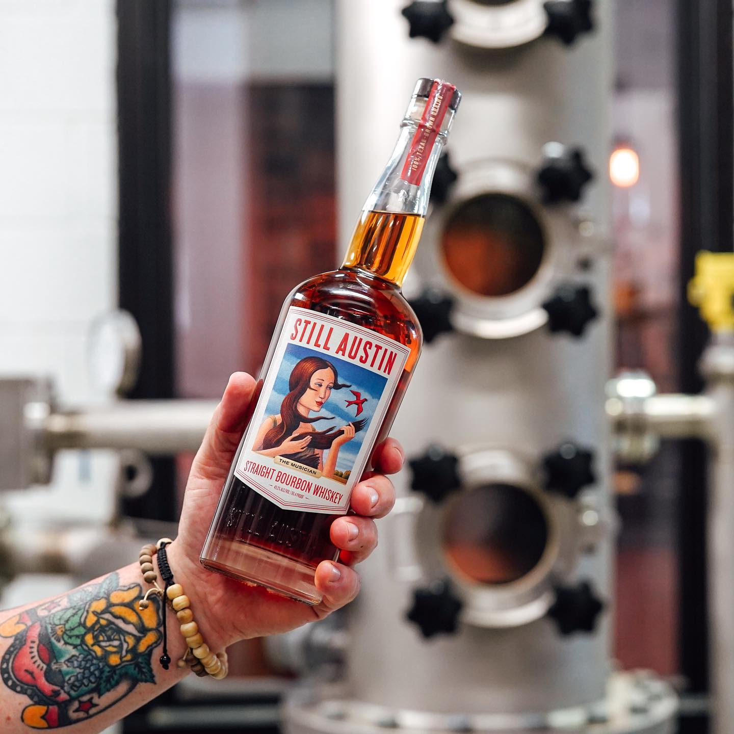 Still Austin Straight Bourbon Whiskey, "The Musician"